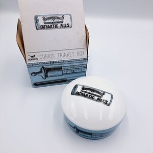 Magpie Collectable Curios Trinket Box Sugar Coated Cathartic Pills